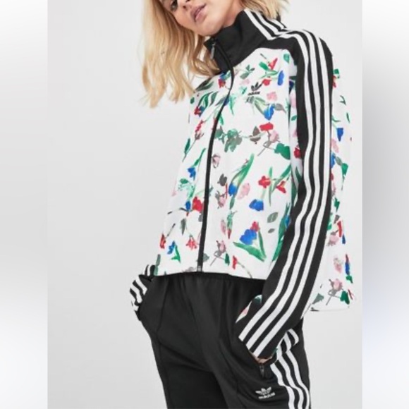 adidas Jackets & Blazers - Adidas Originals Allover Print Track Top Jacket